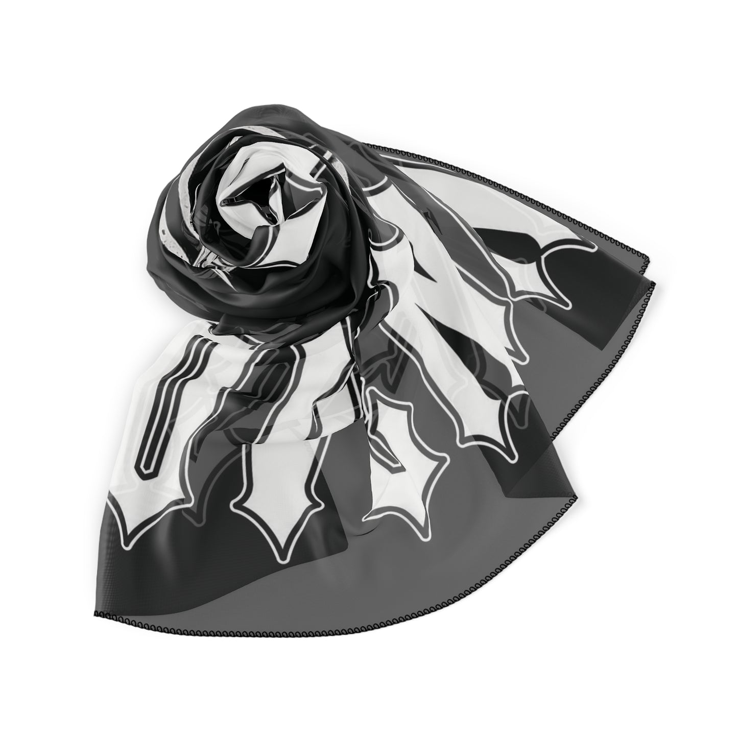 Wicked Covenant Pentacle Ram Carcass Poly Scarf
