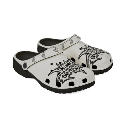 Wicked Covenant Clogs - White