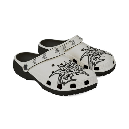 Wicked Covenant Clogs - White