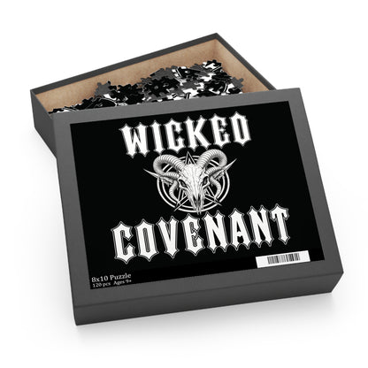 Wicked Covenant Ram Carcass Pentacle Puzzle (120-Piece)