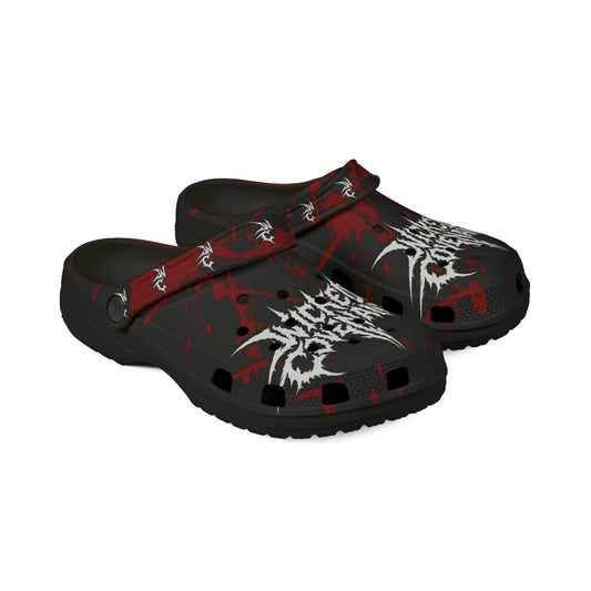 Wicked Blood Splat Clogs