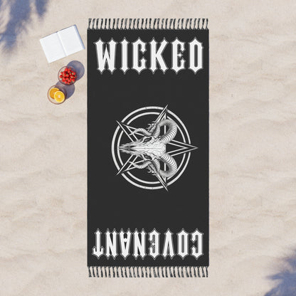 Wicked Covenant Ram Carcass Pentacle Boho Beach Cloth