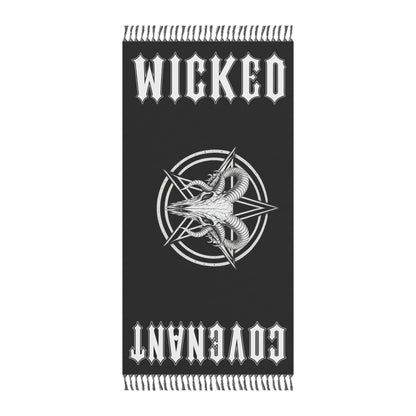 Wicked Covenant Ram Carcass Pentacle Boho Beach Cloth