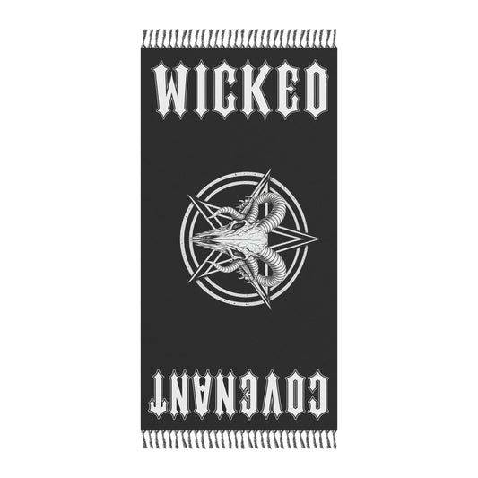 Wicked Covenant Ram Carcass Pentacle Boho Beach Cloth