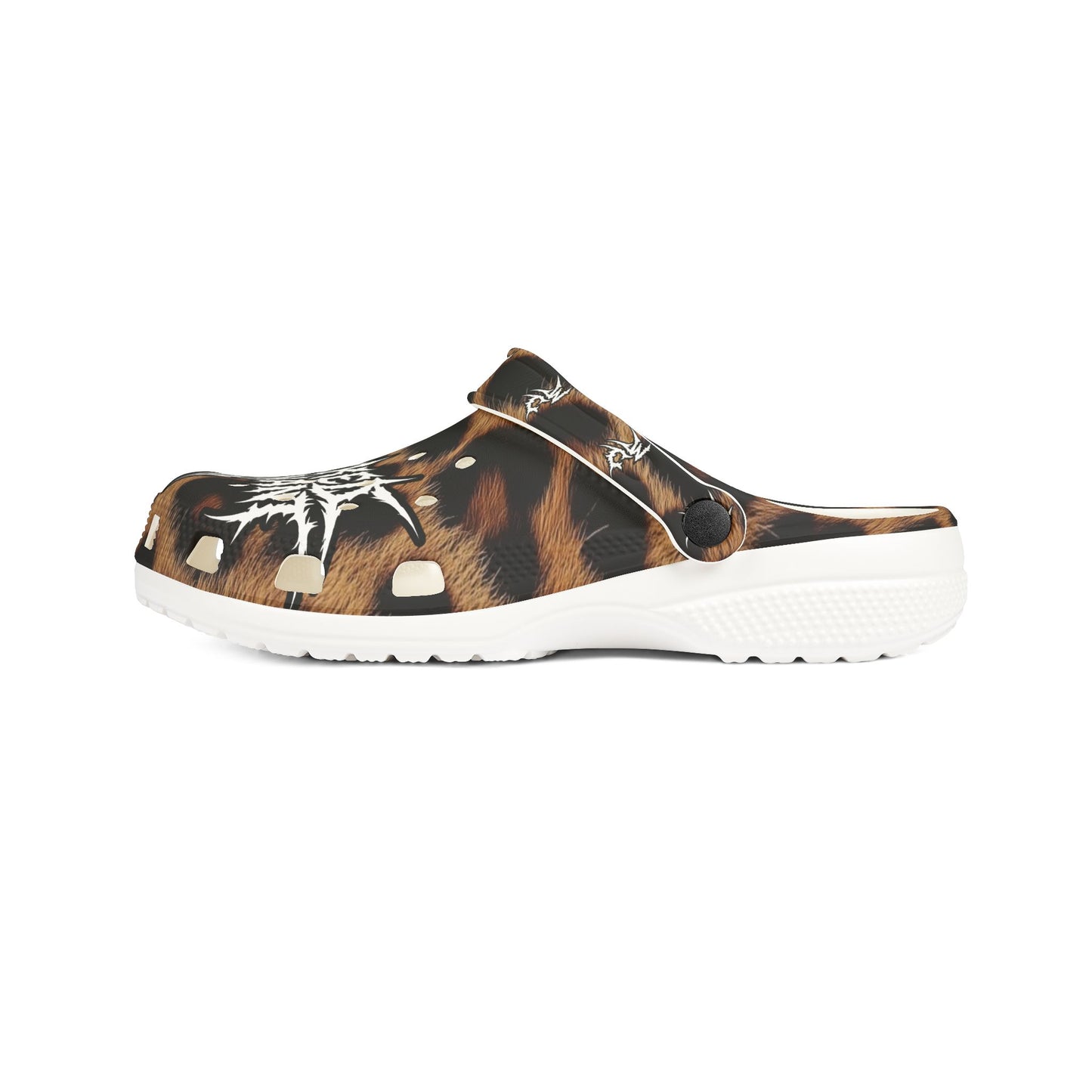 Wicked Leopard Clogs
