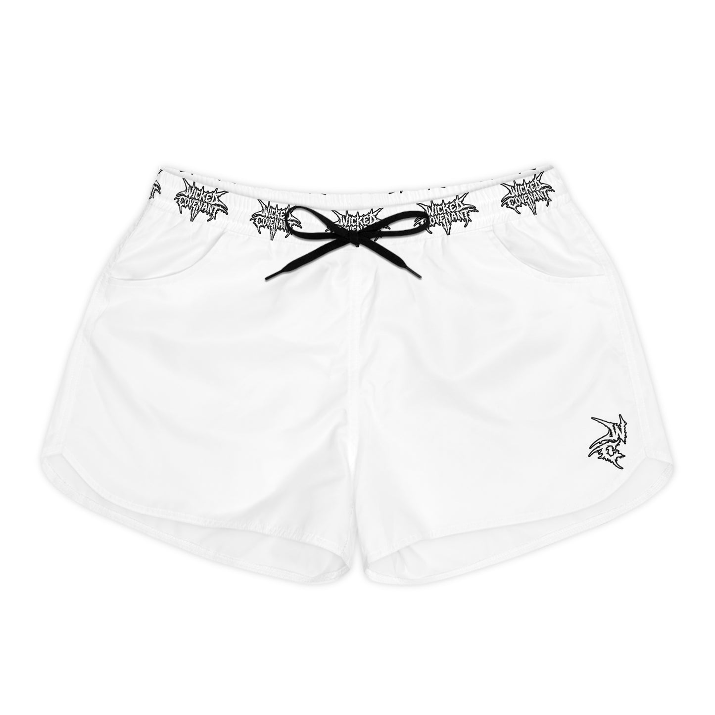 Women's Wicked White Casual Shorts