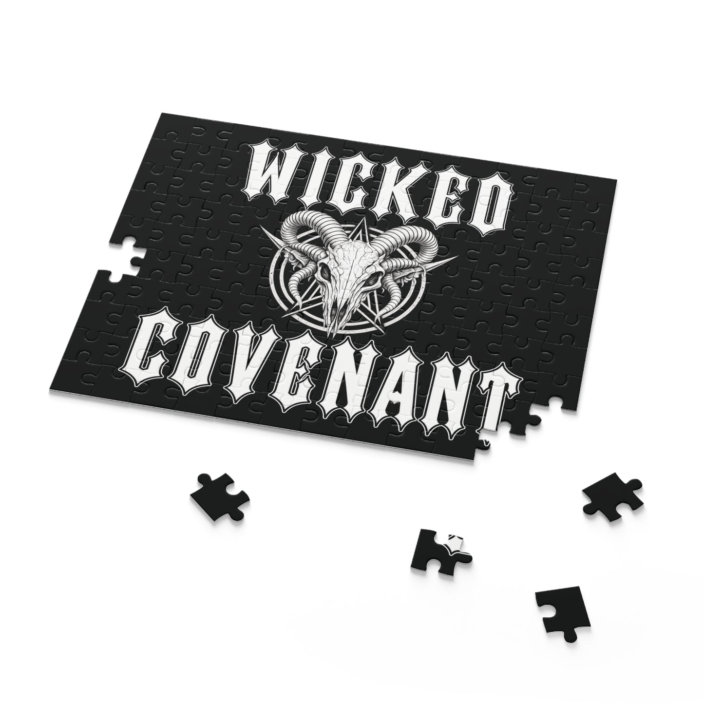 Wicked Covenant Ram Carcass Pentacle Puzzle (120-Piece)