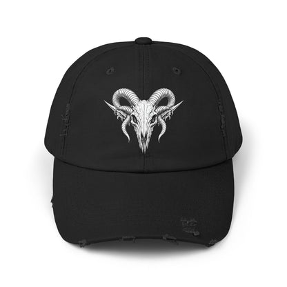 Goat Carcass Distressed Cap