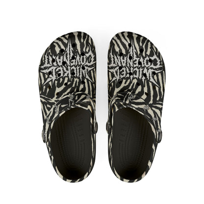 Wicked Zebra Clogs