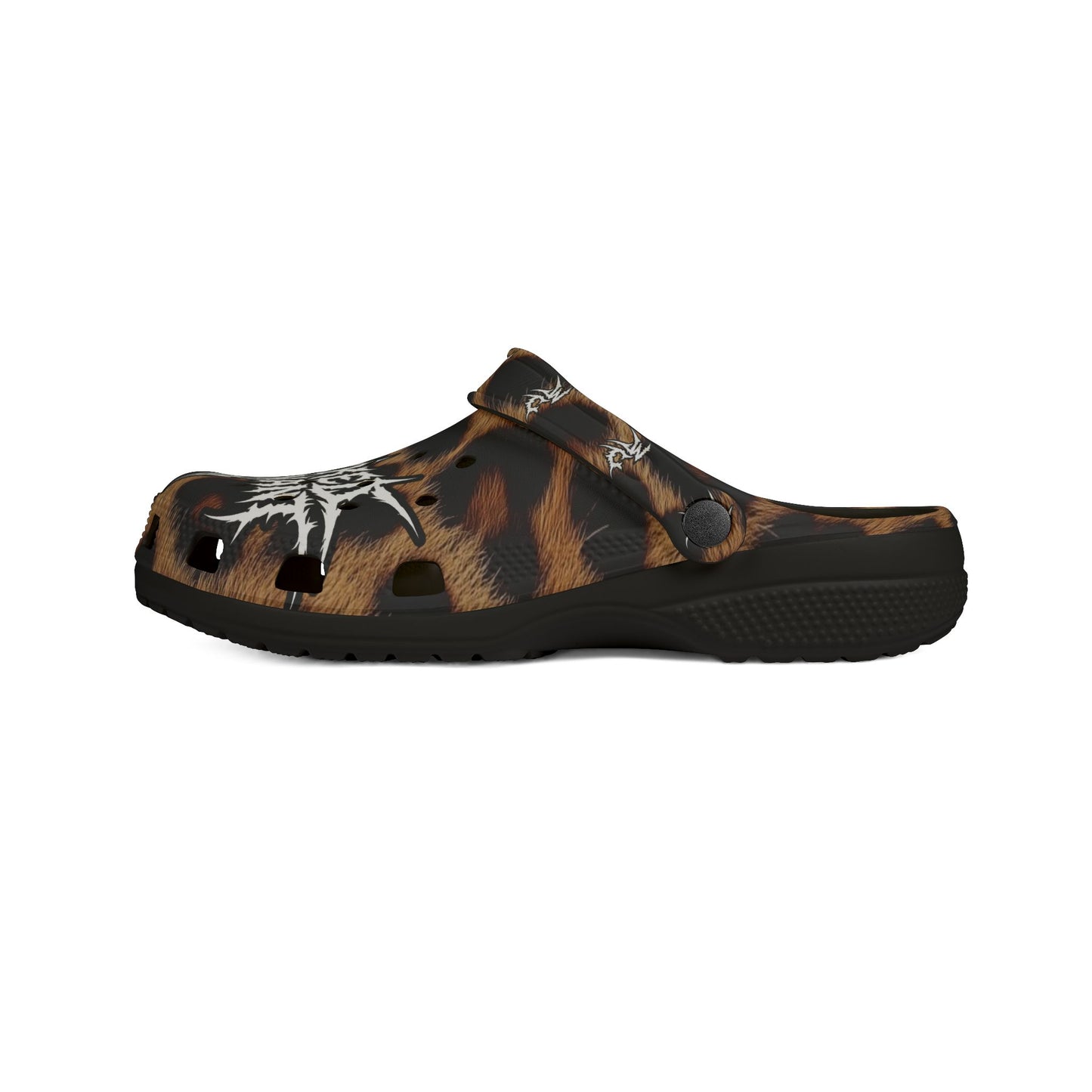 Wicked Leopard Clogs