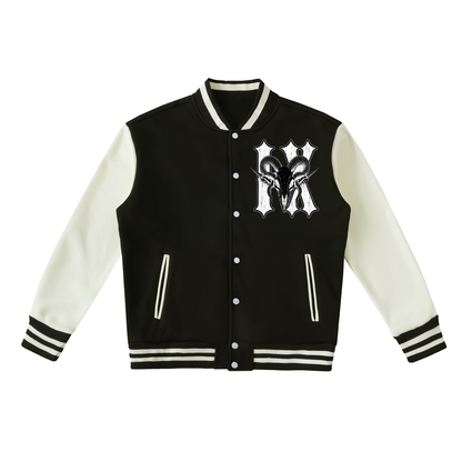 Wicked Covenant Fleeced Varsity Jacket