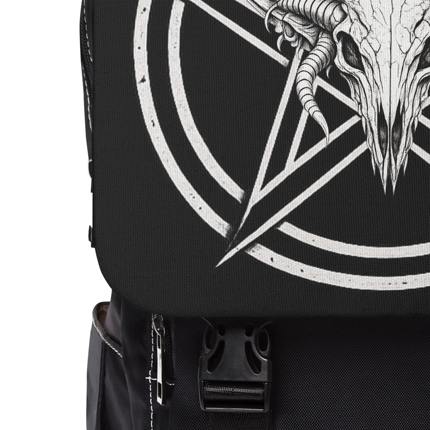 Pentacle Goat Carcass Casual Shoulder Backpack