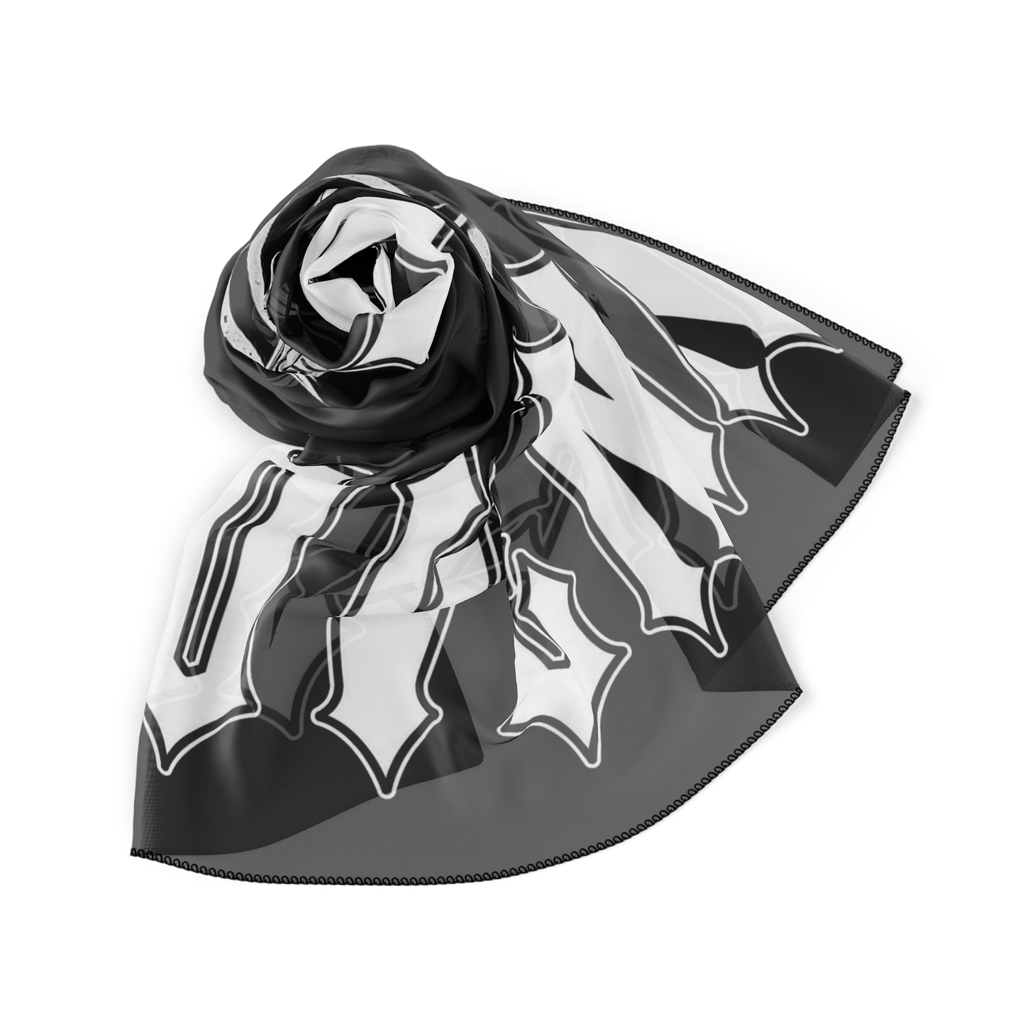 Wicked Covenant Pentacle Ram Carcass Poly Scarf