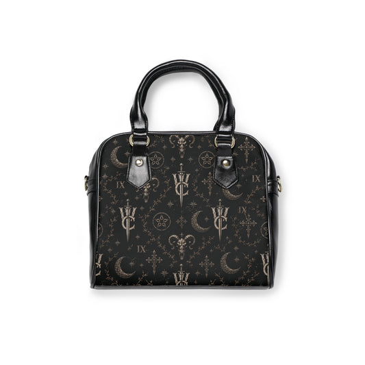 The Covenant Monogram Shoulder Handbag