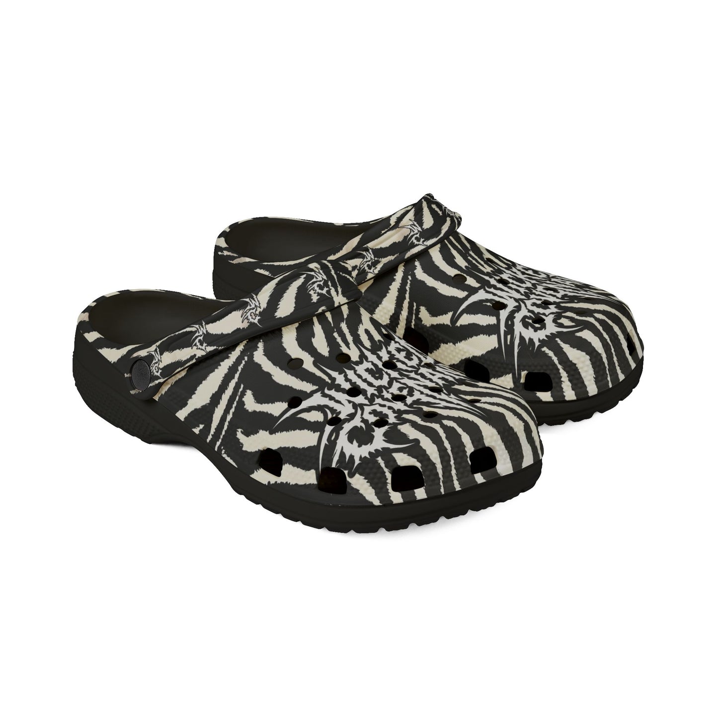Wicked Zebra Clogs