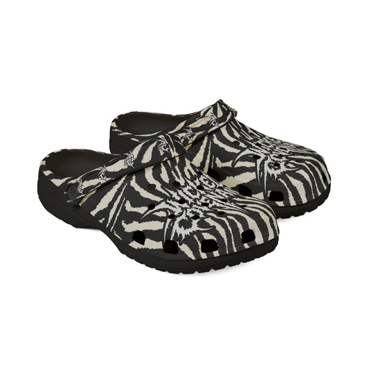 Wicked Zebra Clogs