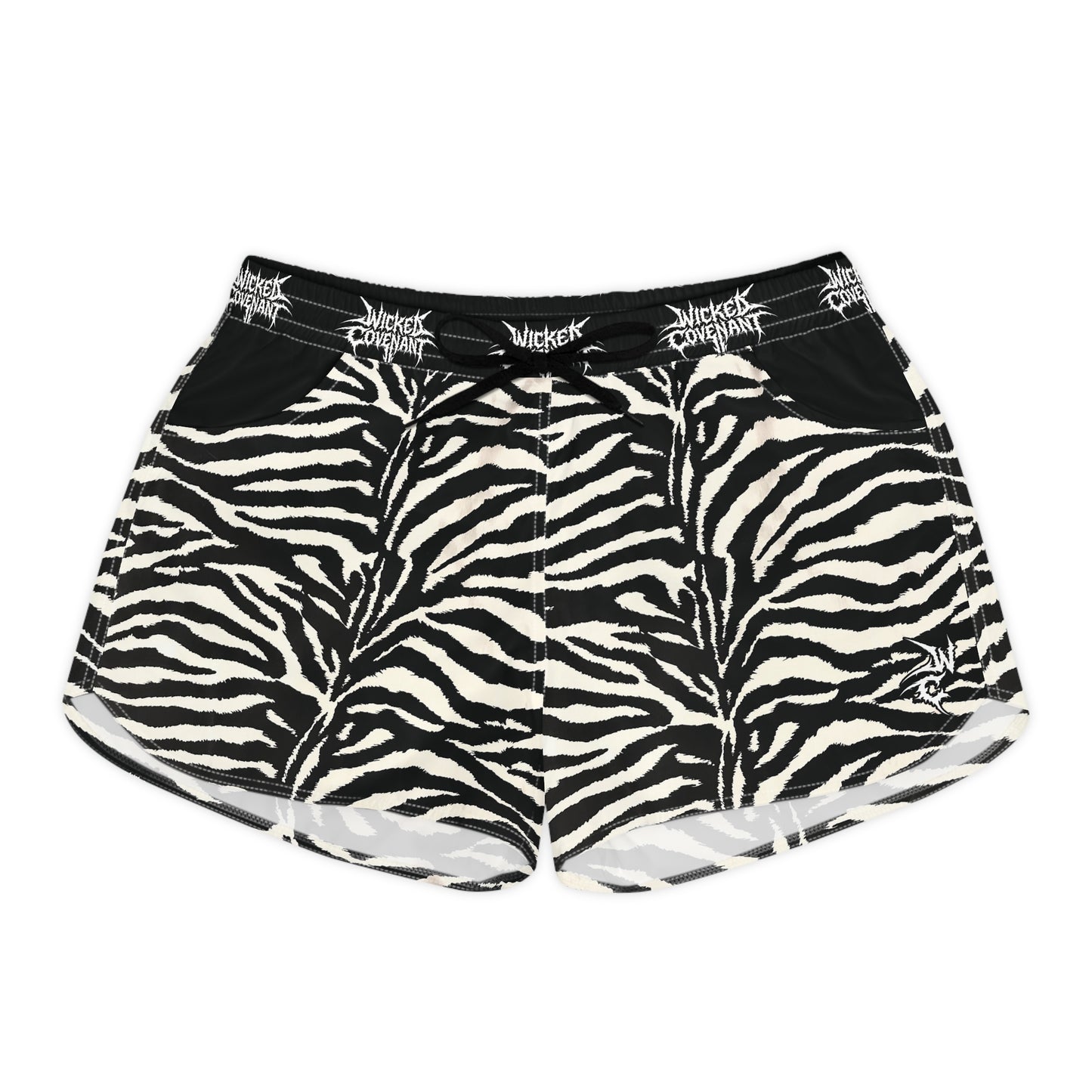 Women's Wicked Zebra Casual Shorts