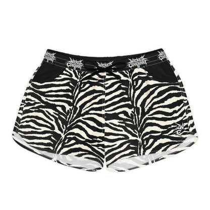 Women's Wicked Zebra Casual Shorts