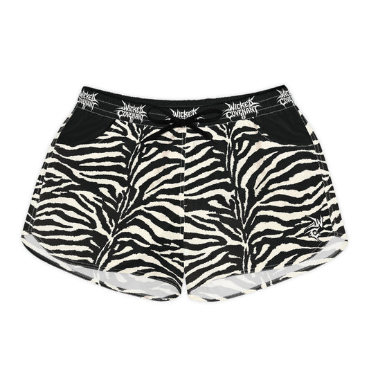 Women's Wicked Zebra Casual Shorts