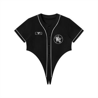 WC Reap What You Sow - Black Piping Baseball Jersey