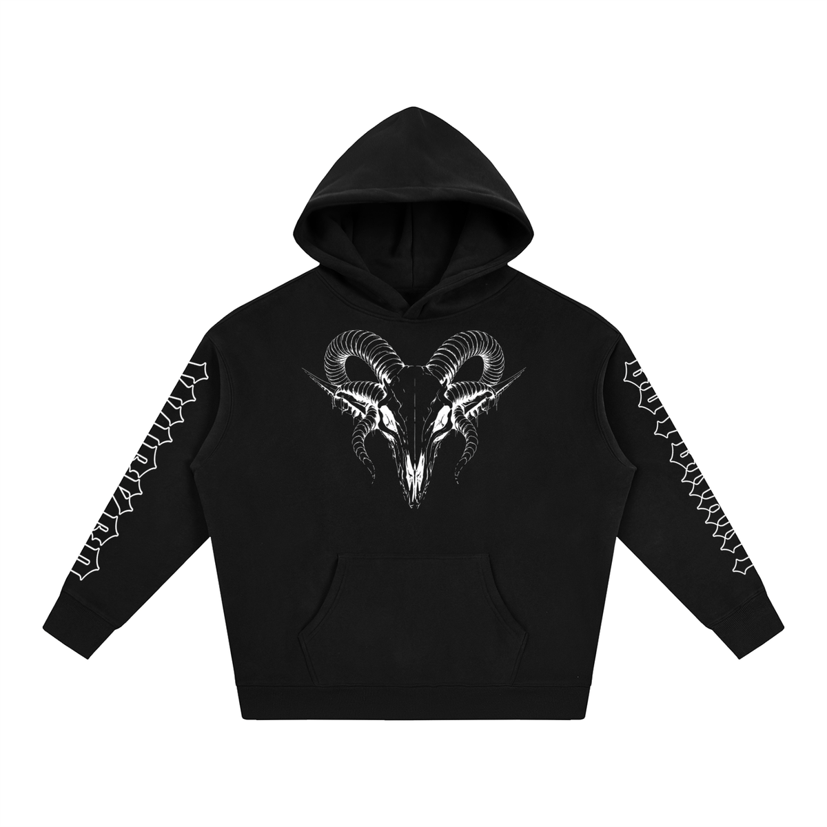 Wicked Covenant (Hollow) - Oversize Fleeced Hoodie