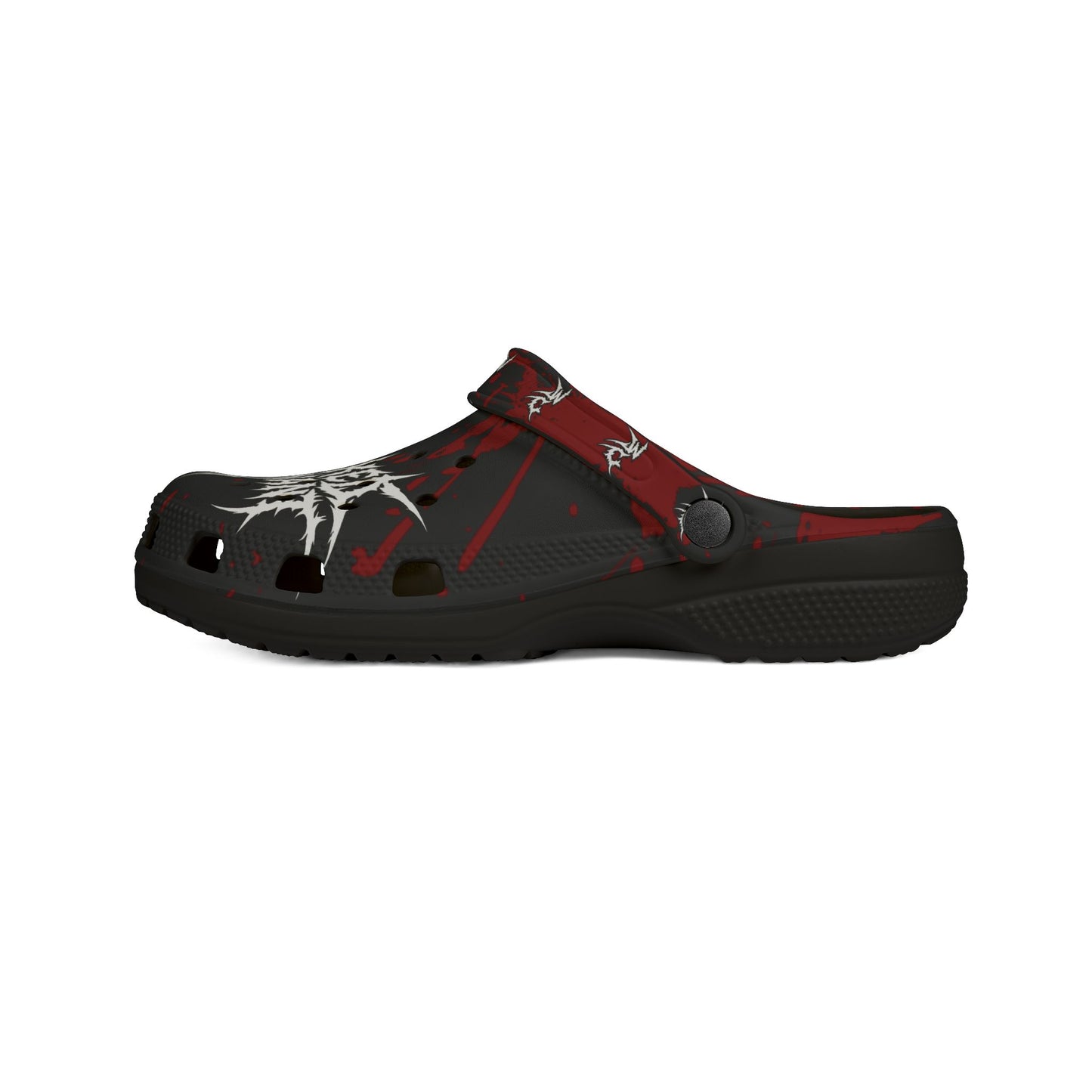 Wicked Blood Splat Clogs