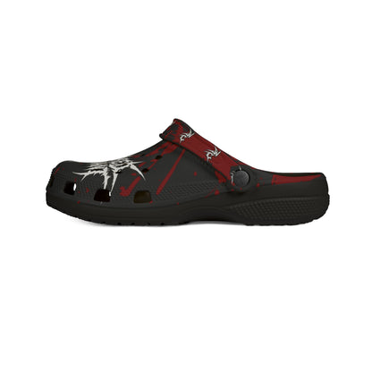 Wicked Blood Splat Clogs