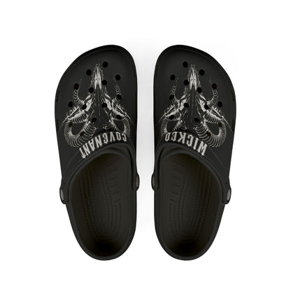 Ram Carcass Black Clogs