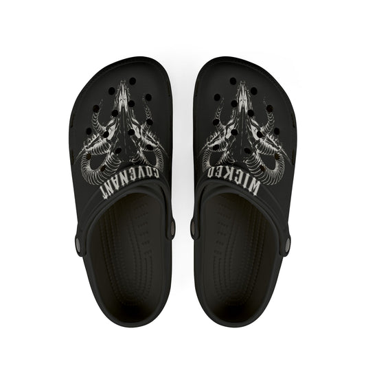 Ram Carcass Black Clogs