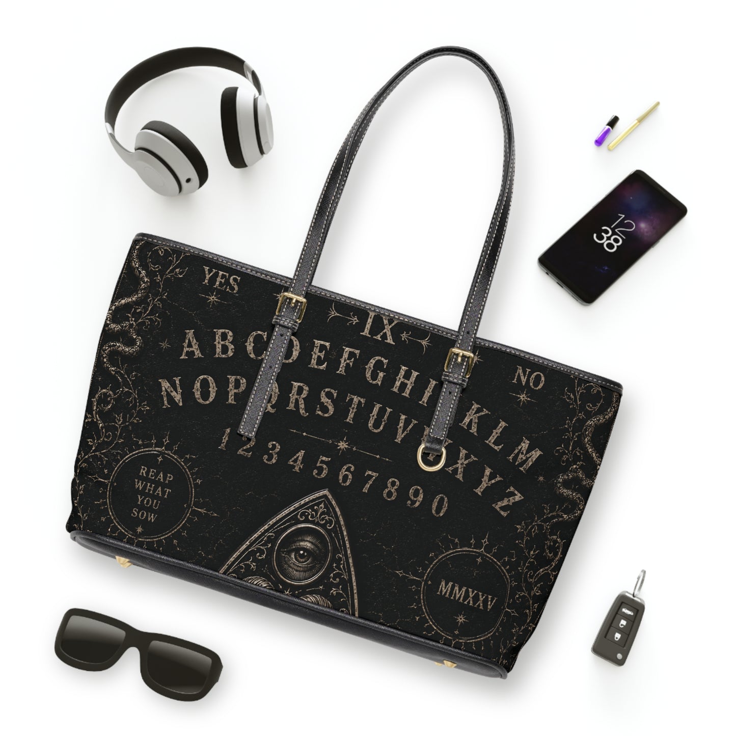 The Covenant Ouija - PU Leather Shoulder Bag
