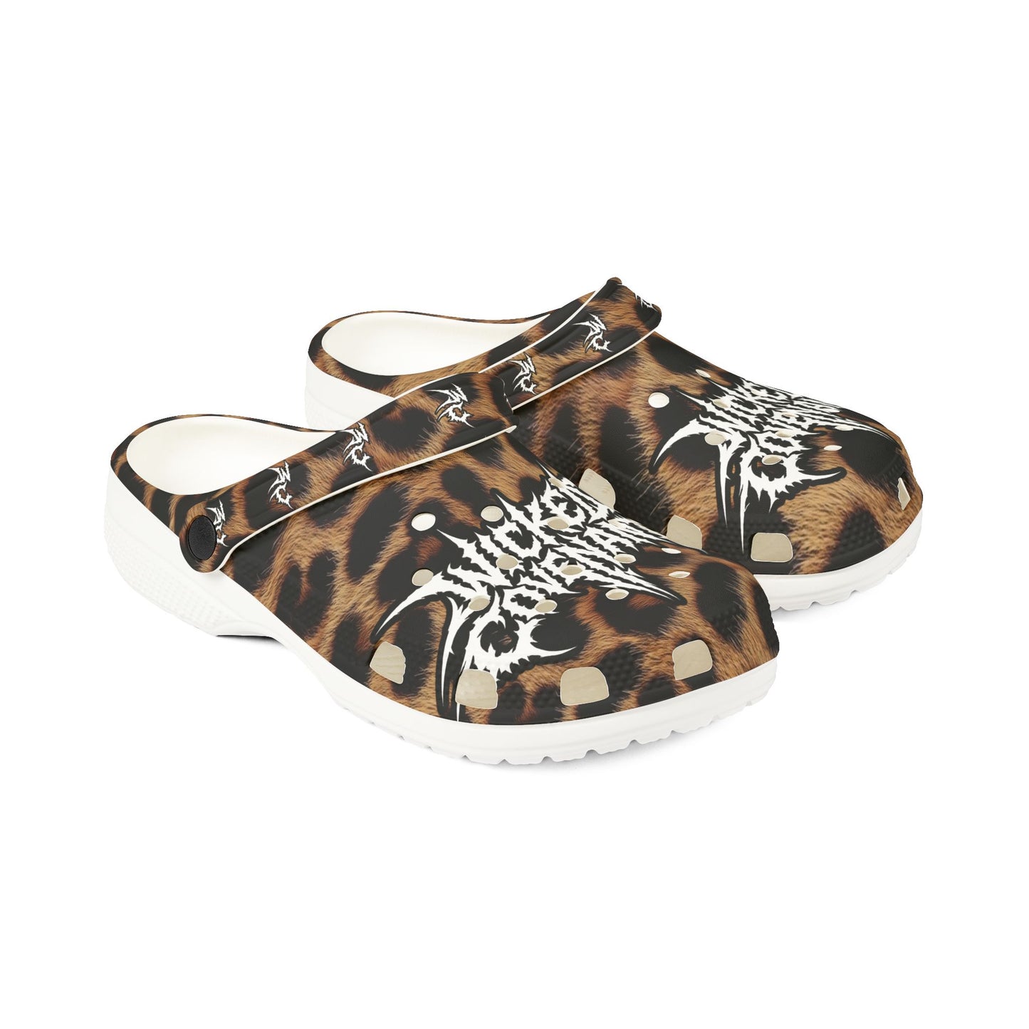 Wicked Leopard Clogs