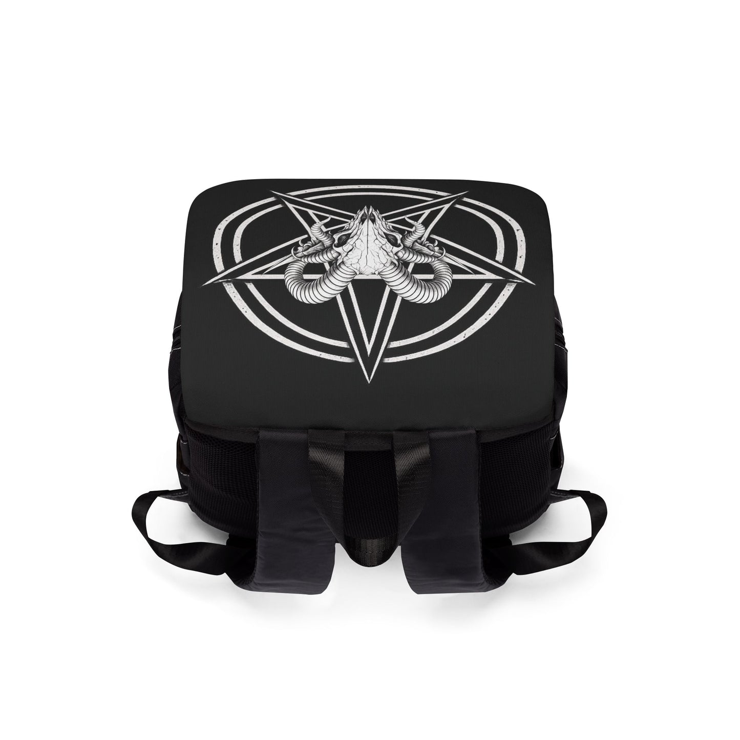 Pentacle Goat Carcass Casual Shoulder Backpack
