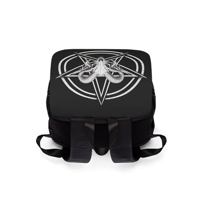 Pentacle Goat Carcass Casual Shoulder Backpack