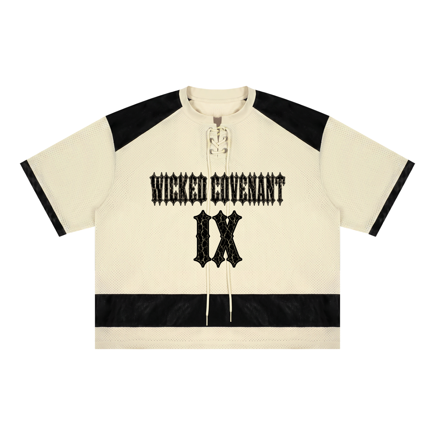 Wicked Covenant IX - Raglan Mesh Box Shirt