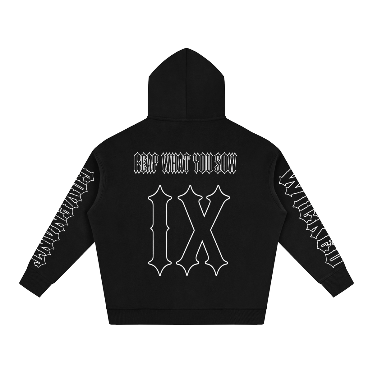 Wicked Covenant (Hollow) - Oversize Fleeced Hoodie