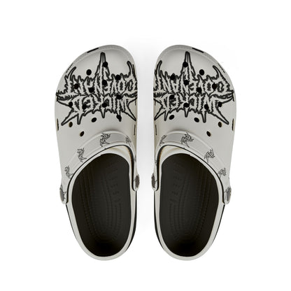 Wicked Covenant Clogs - White