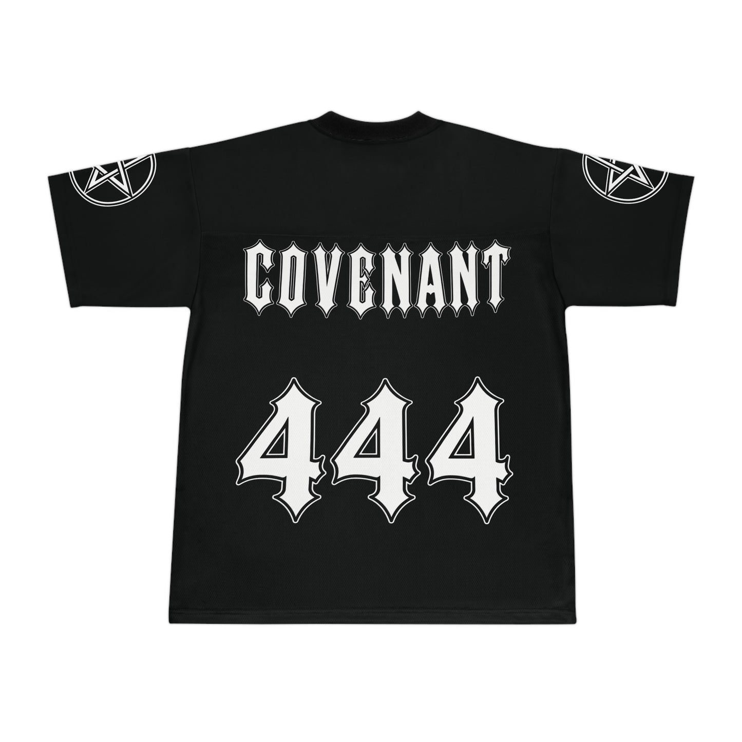 Horned Goat Carcass - Black Football Jersey