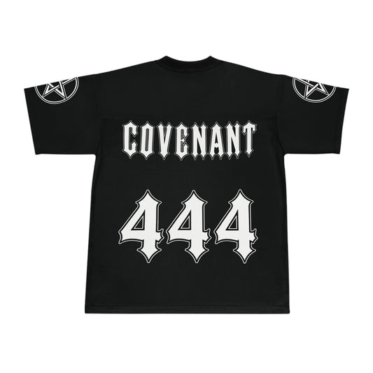 Horned Goat Carcass - Black Football Jersey
