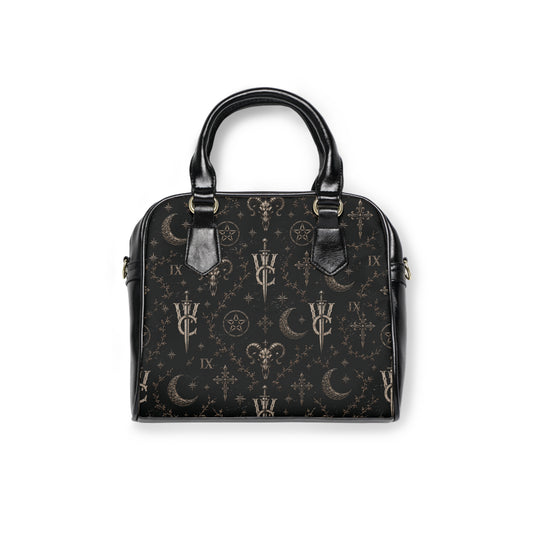 The Covenant Monogram Shoulder Handbag