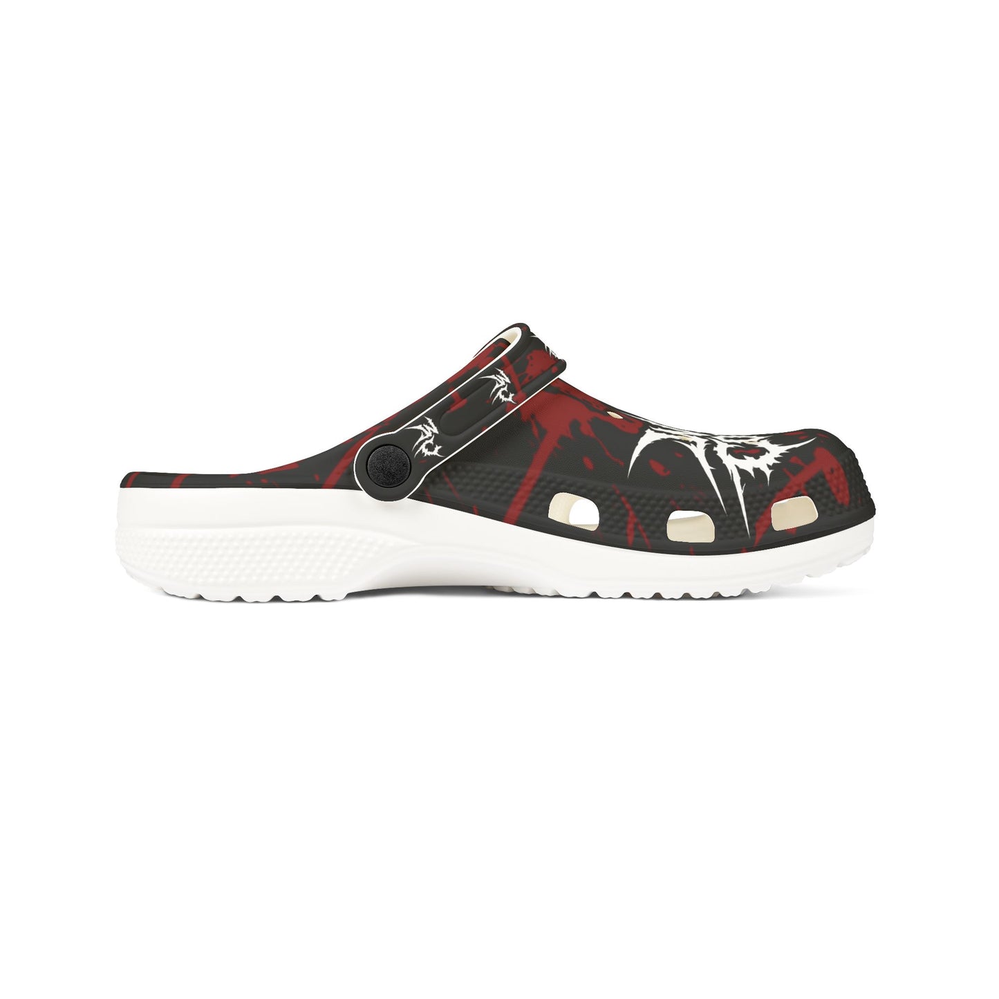 Wicked Blood Splat Clogs
