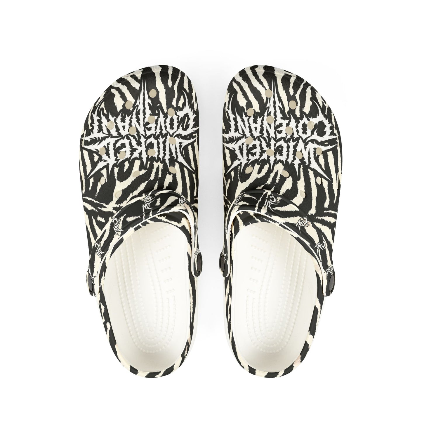 Wicked Zebra Clogs