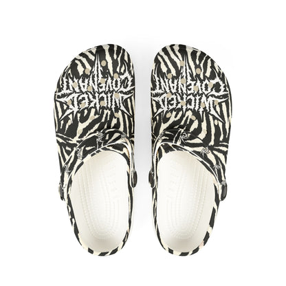 Wicked Zebra Clogs