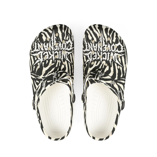 Wicked Zebra Clogs