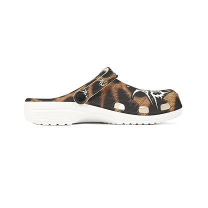 Wicked Leopard Clogs