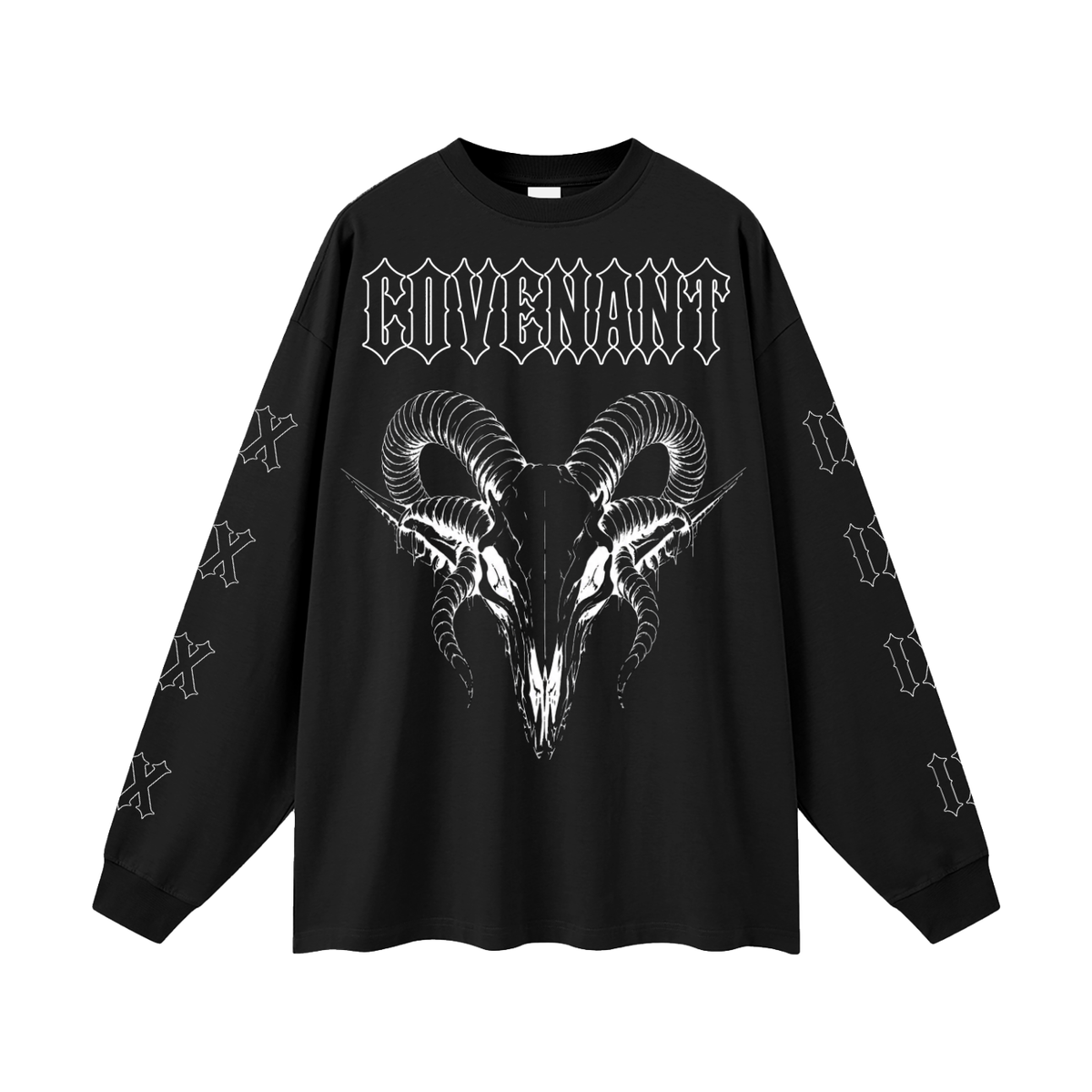 Covenant/Ram Carcass - Oversized Unisex Long Sleeve T