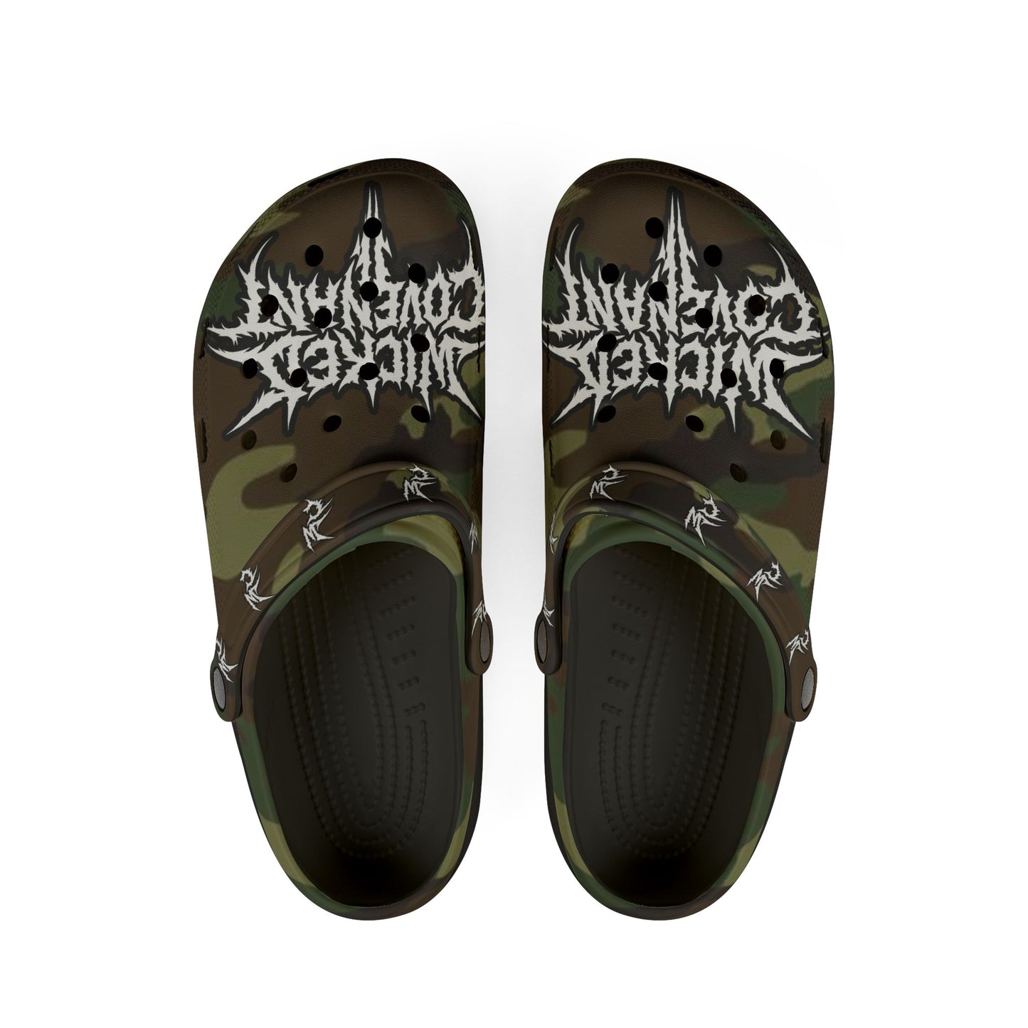 Wicked Camo Clogs
