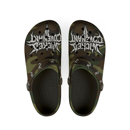 Wicked Camo Clogs