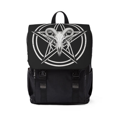 Pentacle Goat Carcass Casual Shoulder Backpack