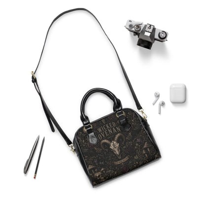 Wicked Garden Shoulder Handbag