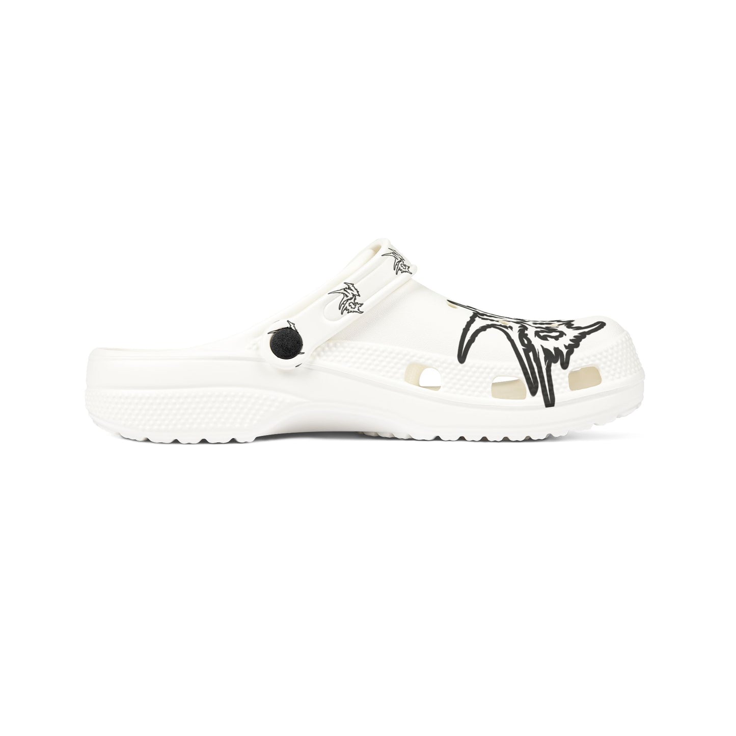 Wicked Covenant Clogs - White